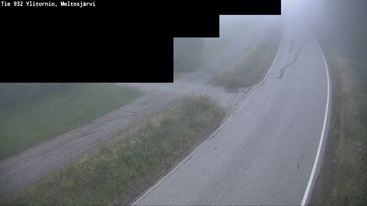Weather Camera Image Road 932 Ylitornio, Meltosjärv, Ylitornio, Lappi