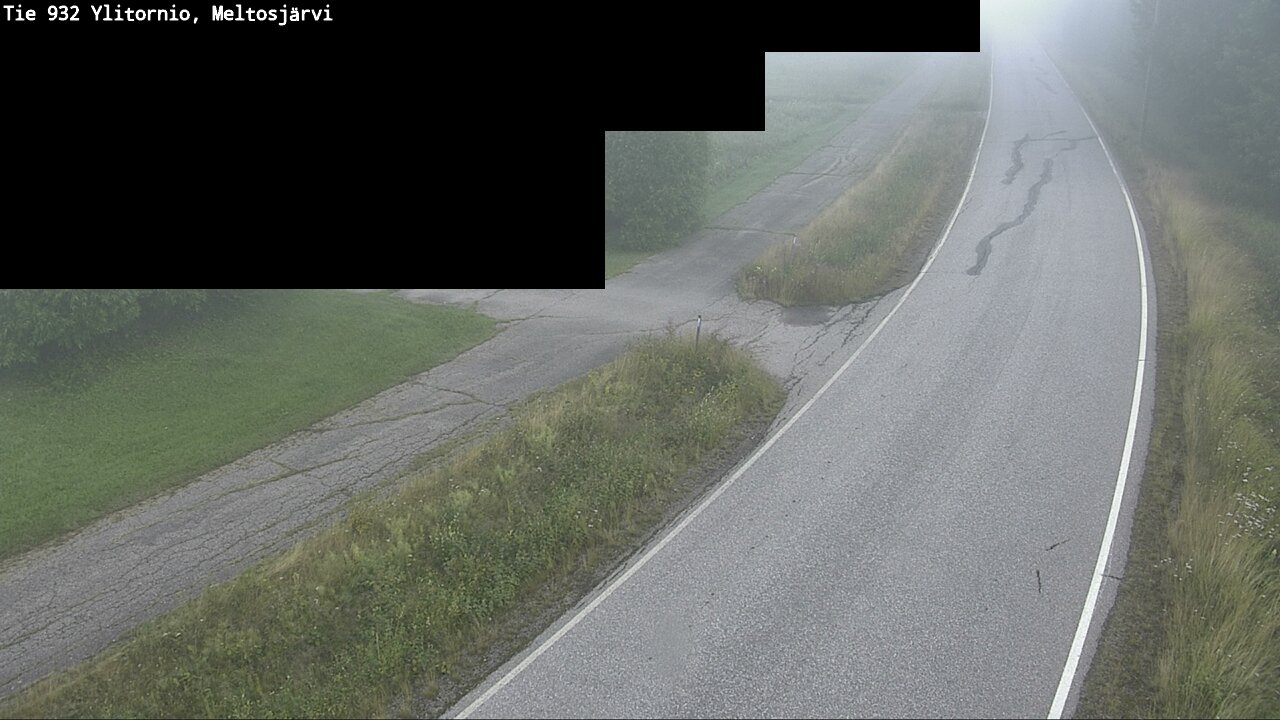 Weather Camera Image Road 932 Ylitornio, Meltosjärv, Ylitornio, Lappi