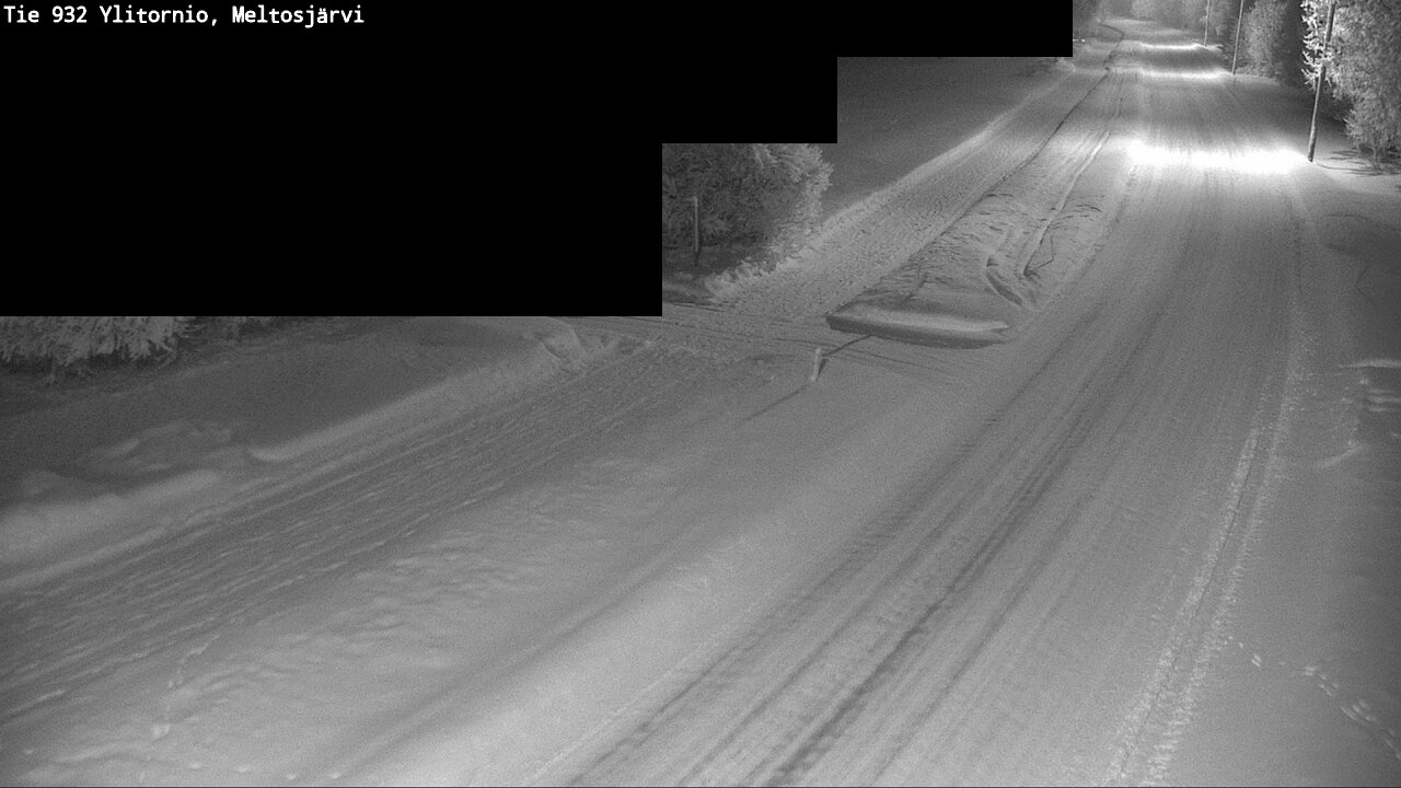 Kelikamerat Kuva Tie 932 Ylitornio, Meltosjärvi, Ylitornio, Lappi