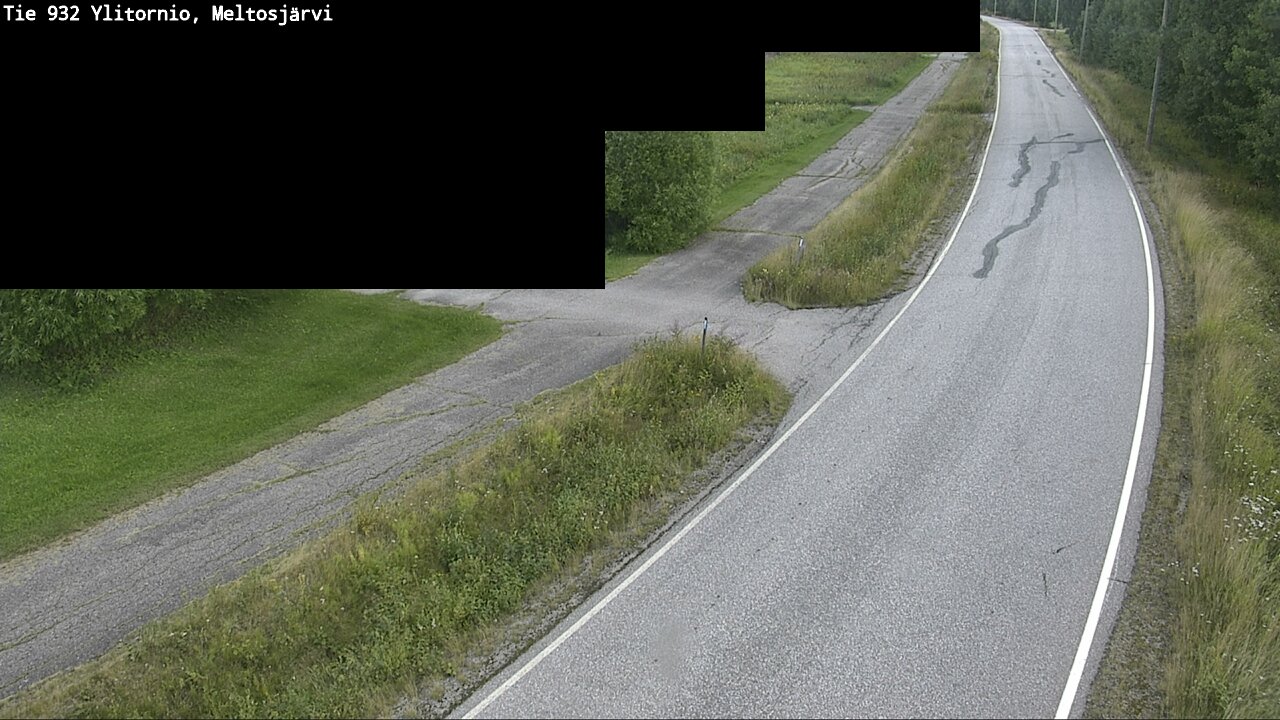 Weather Camera Image Road 932 Ylitornio, Meltosjärv, Ylitornio, Lappi