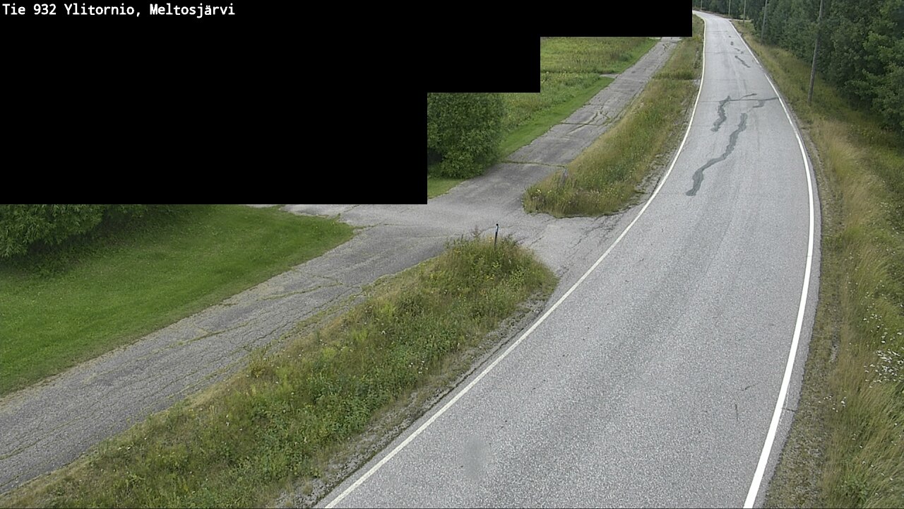 Weather Camera Image Road 932 Ylitornio, Meltosjärv, Ylitornio, Lappi