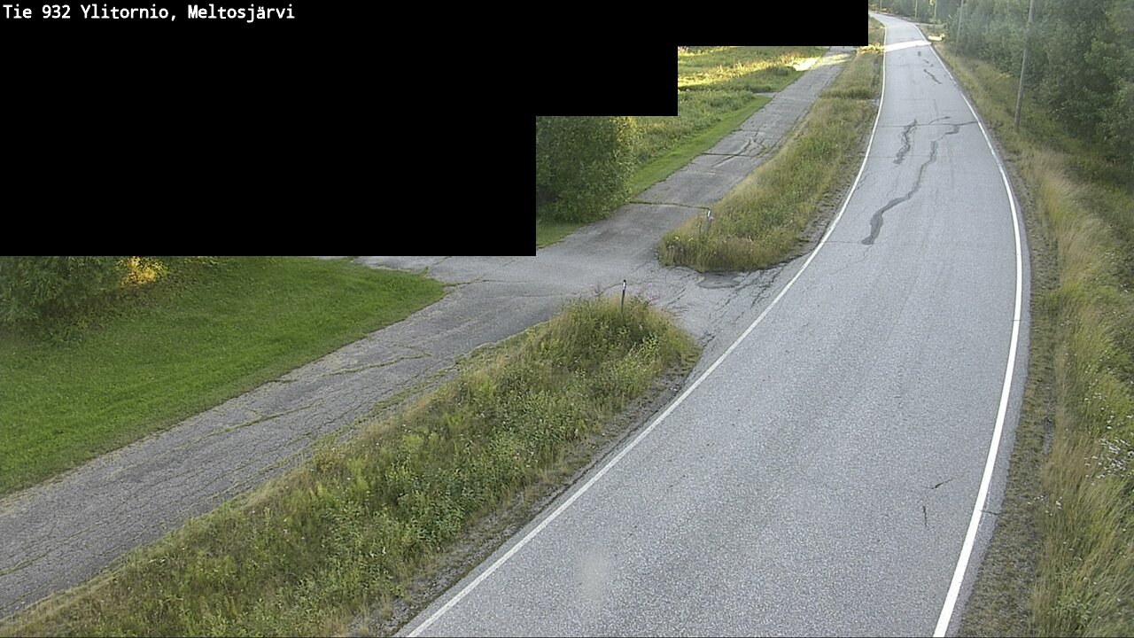 Weather Camera Image Road 932 Ylitornio, Meltosjärv, Ylitornio, Lappi