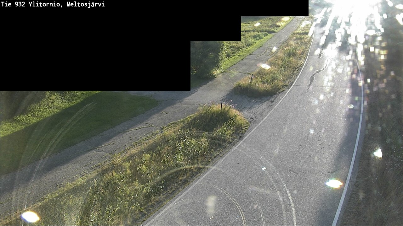 Weather Camera Image Road 932 Ylitornio, Meltosjärv, Ylitornio, Lappi
