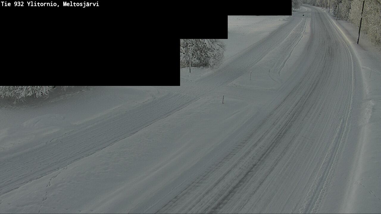 Kelikamerat Kuva Tie 932 Ylitornio, Meltosjärvi, Ylitornio, Lappi