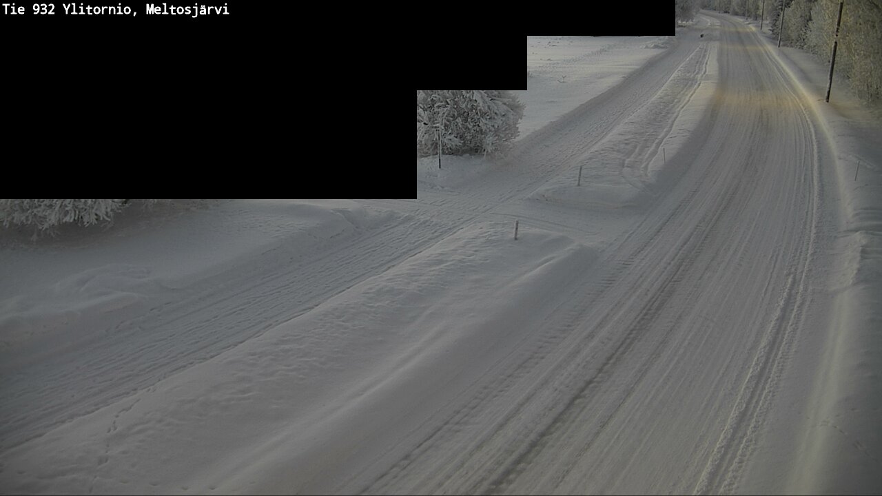 Kelikamerat Kuva Tie 932 Ylitornio, Meltosjärvi, Ylitornio, Lappi