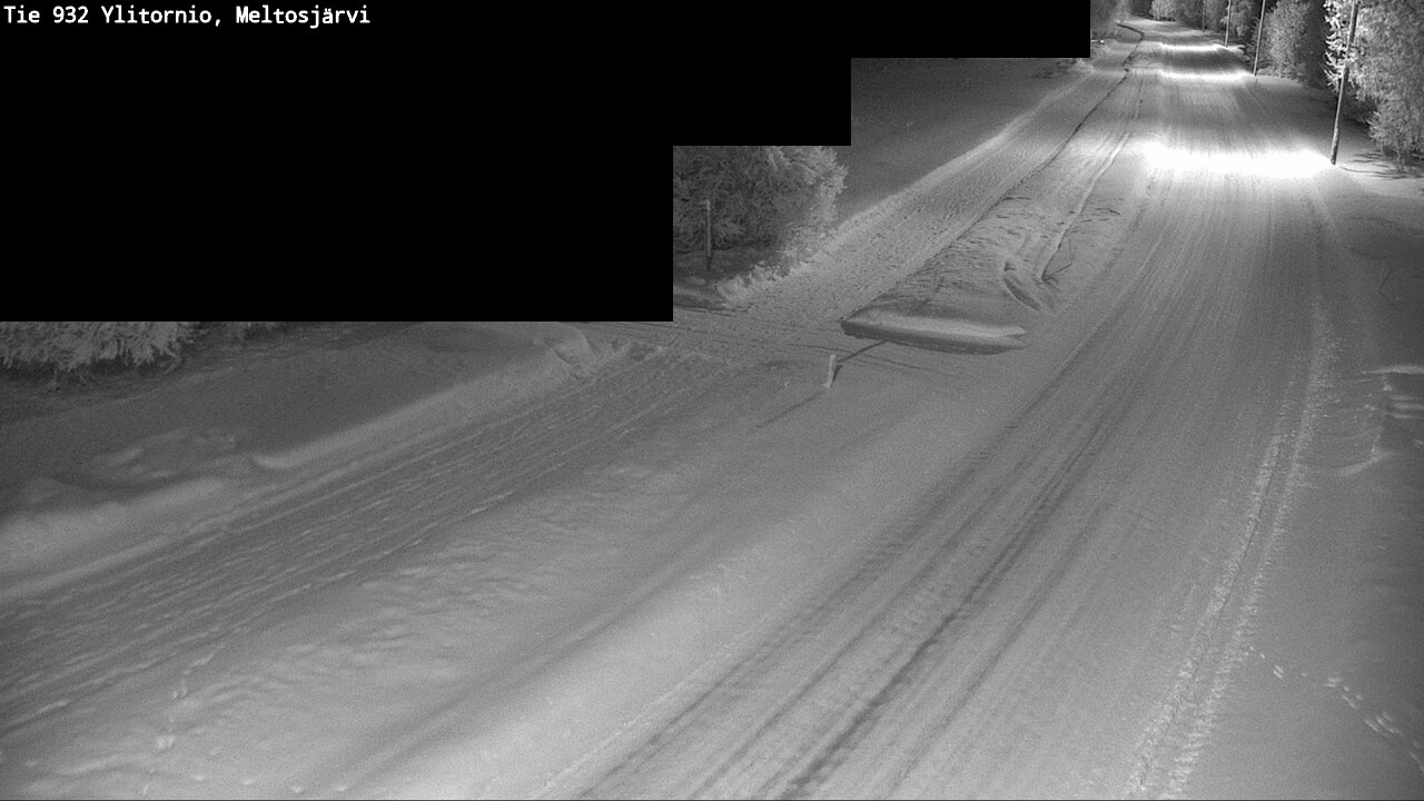 Kelikamerat Kuva Tie 932 Ylitornio, Meltosjärvi, Ylitornio, Lappi