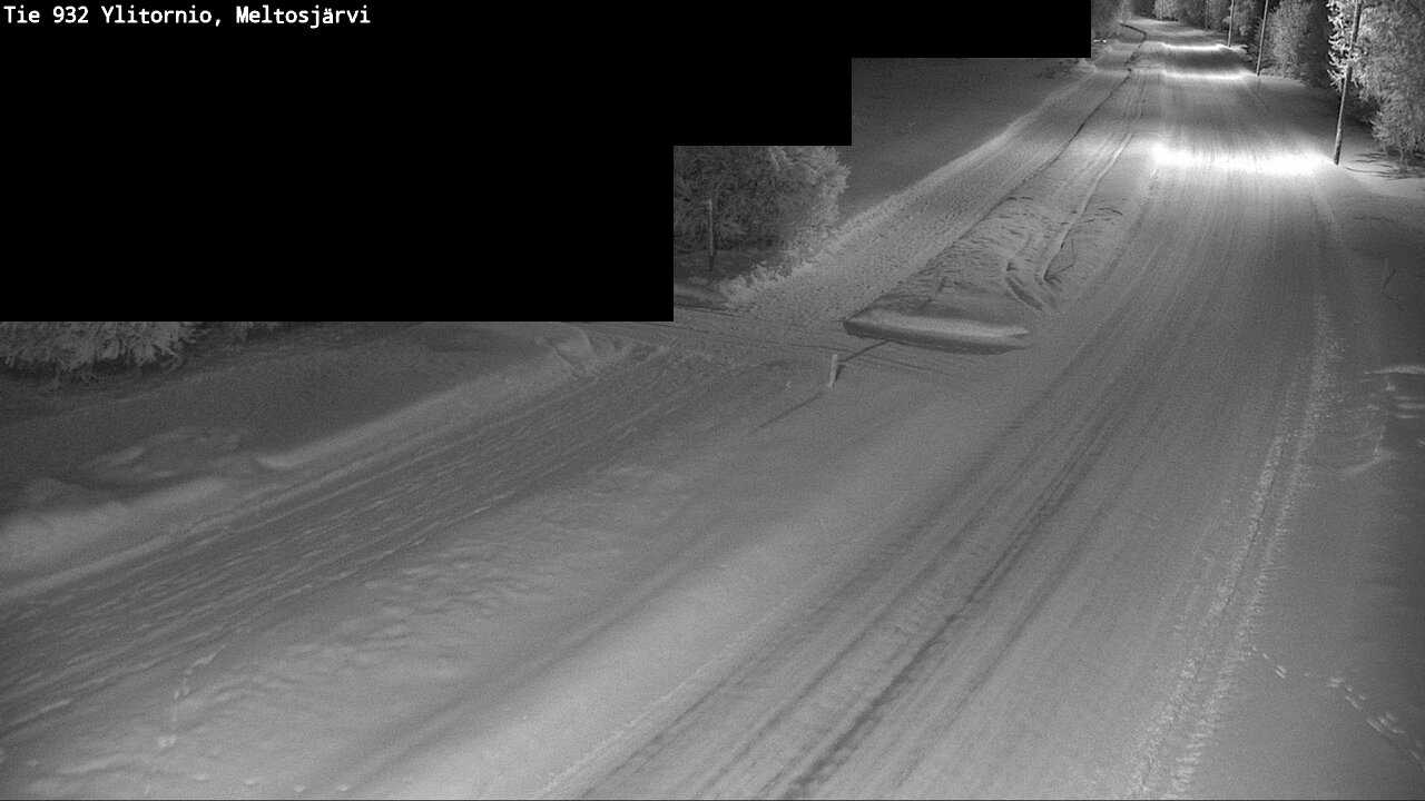 Kelikamerat Kuva Tie 932 Ylitornio, Meltosjärvi, Ylitornio, Lappi