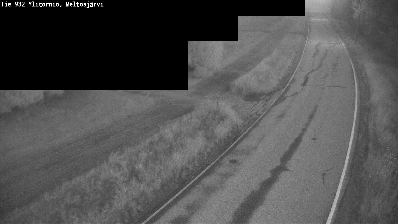 Weather Camera Image Road 932 Ylitornio, Meltosjärv, Ylitornio, Lappi