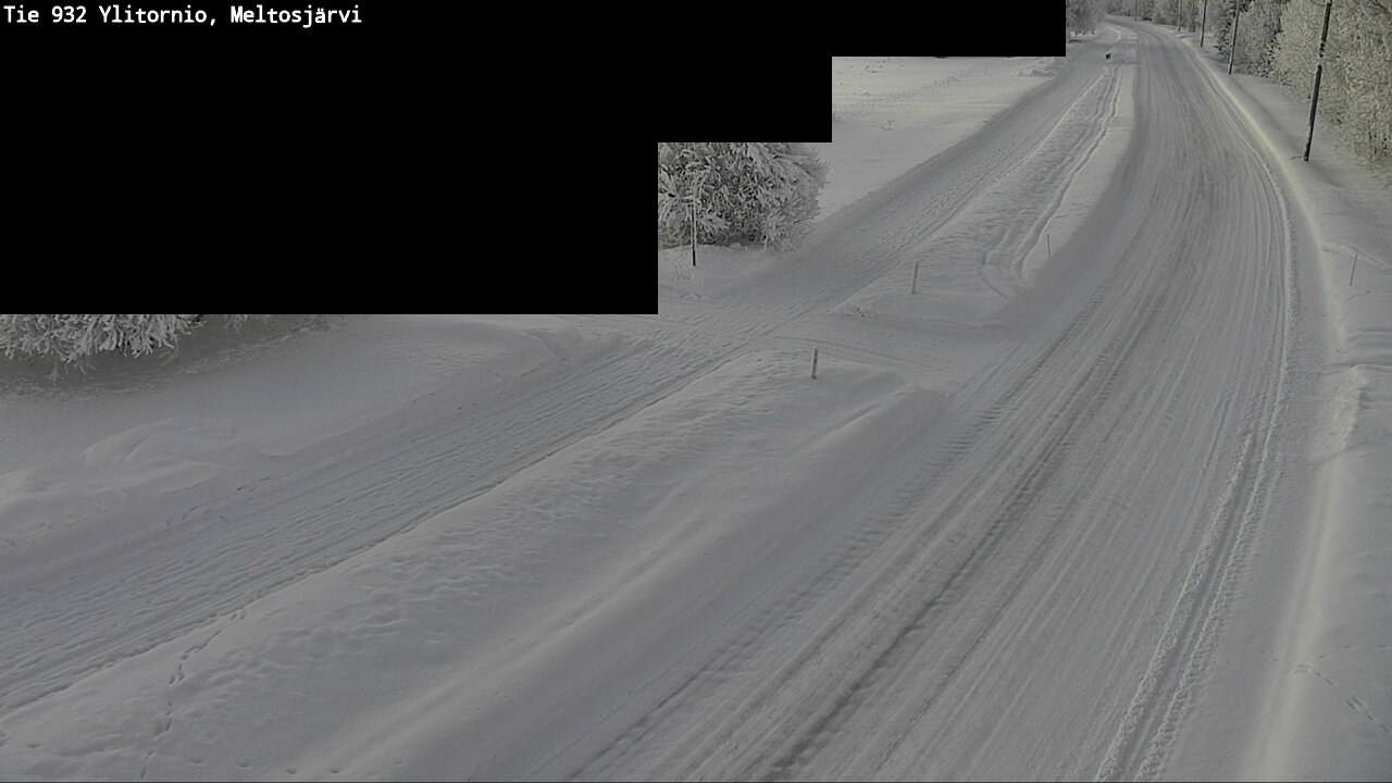 Kelikamerat Kuva Tie 932 Ylitornio, Meltosjärvi, Ylitornio, Lappi