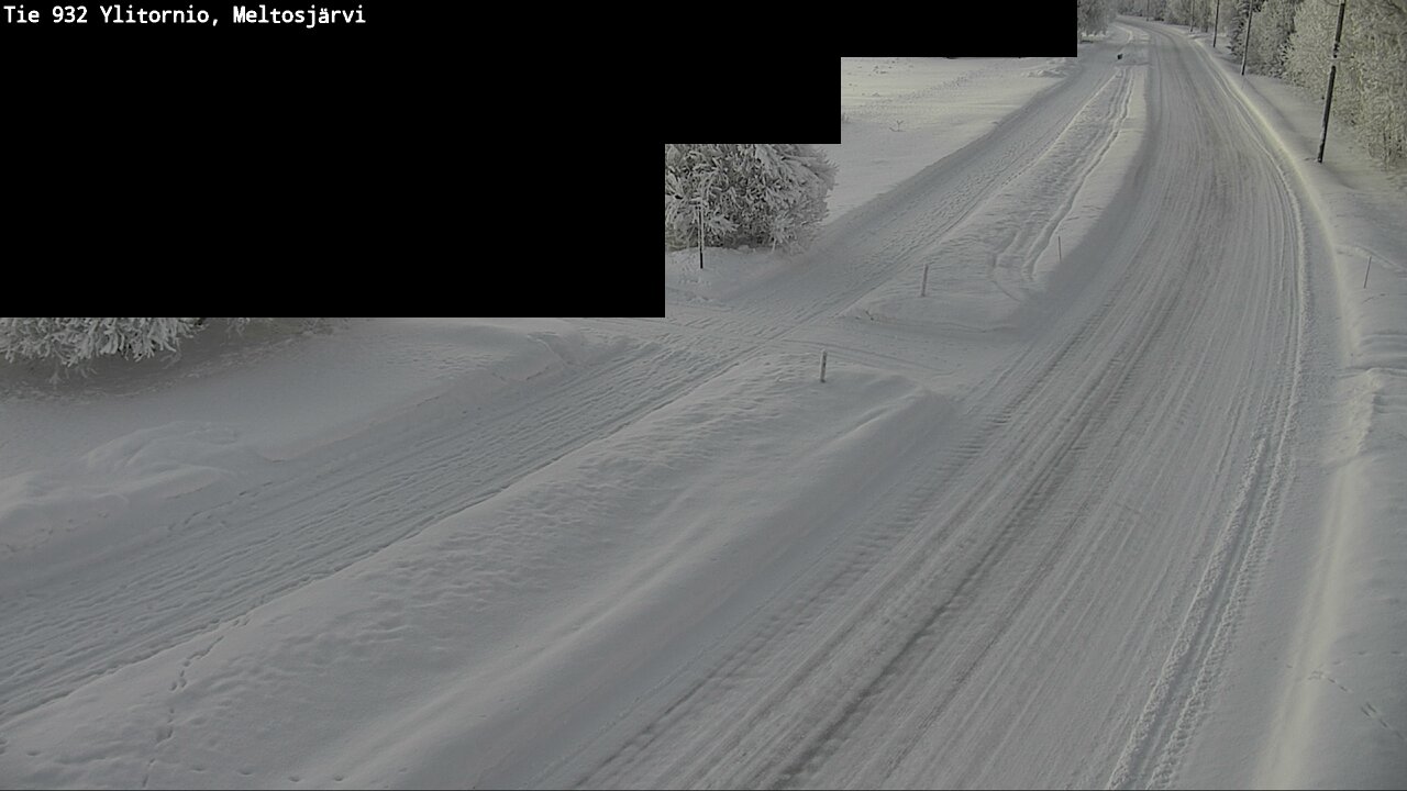 Kelikamerat Kuva Tie 932 Ylitornio, Meltosjärvi, Ylitornio, Lappi