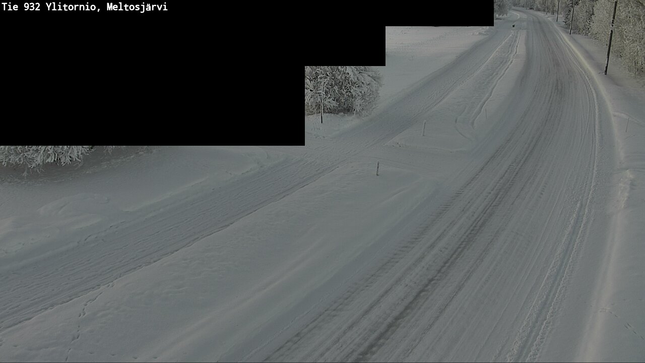 Kelikamerat Kuva Tie 932 Ylitornio, Meltosjärvi, Ylitornio, Lappi