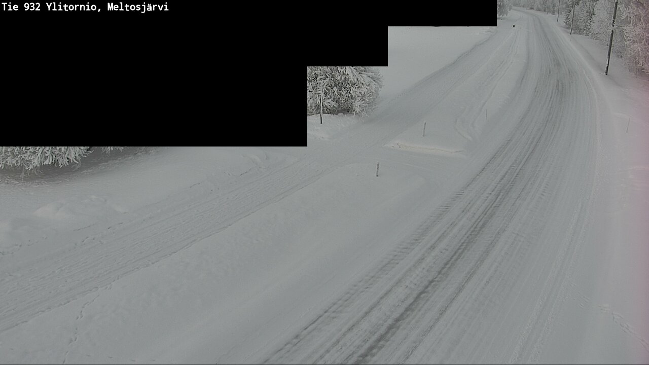 Kelikamerat Kuva Tie 932 Ylitornio, Meltosjärvi, Ylitornio, Lappi