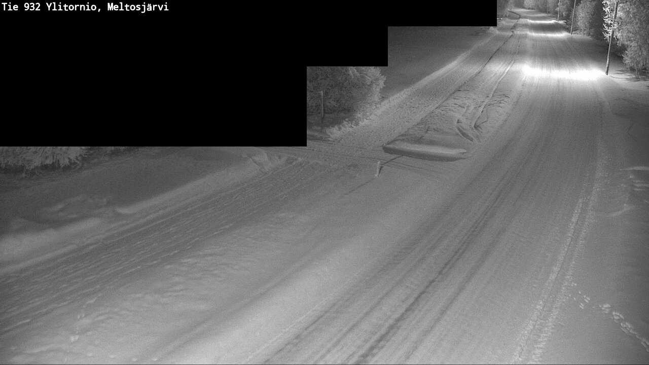 Kelikamerat Kuva Tie 932 Ylitornio, Meltosjärvi, Ylitornio, Lappi