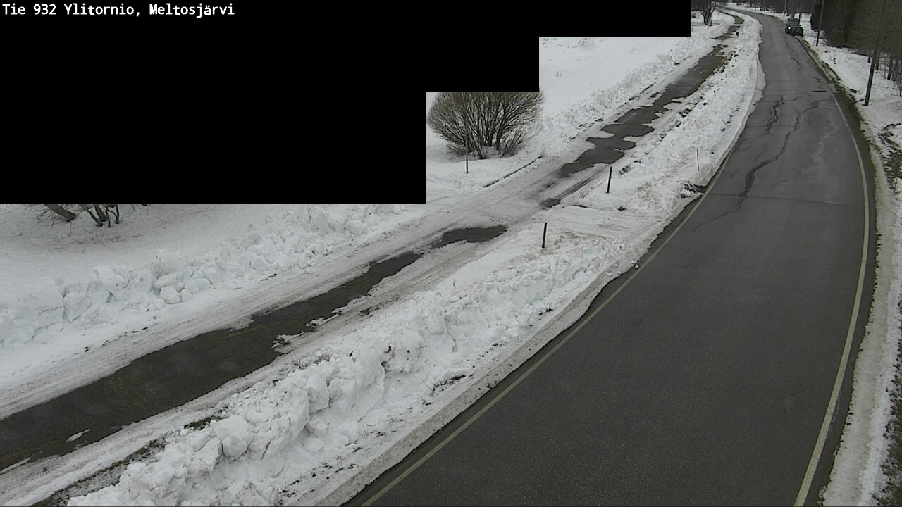 Weather Camera Image Road 932 Ylitornio, Meltosjärv, Ylitornio, Lappi