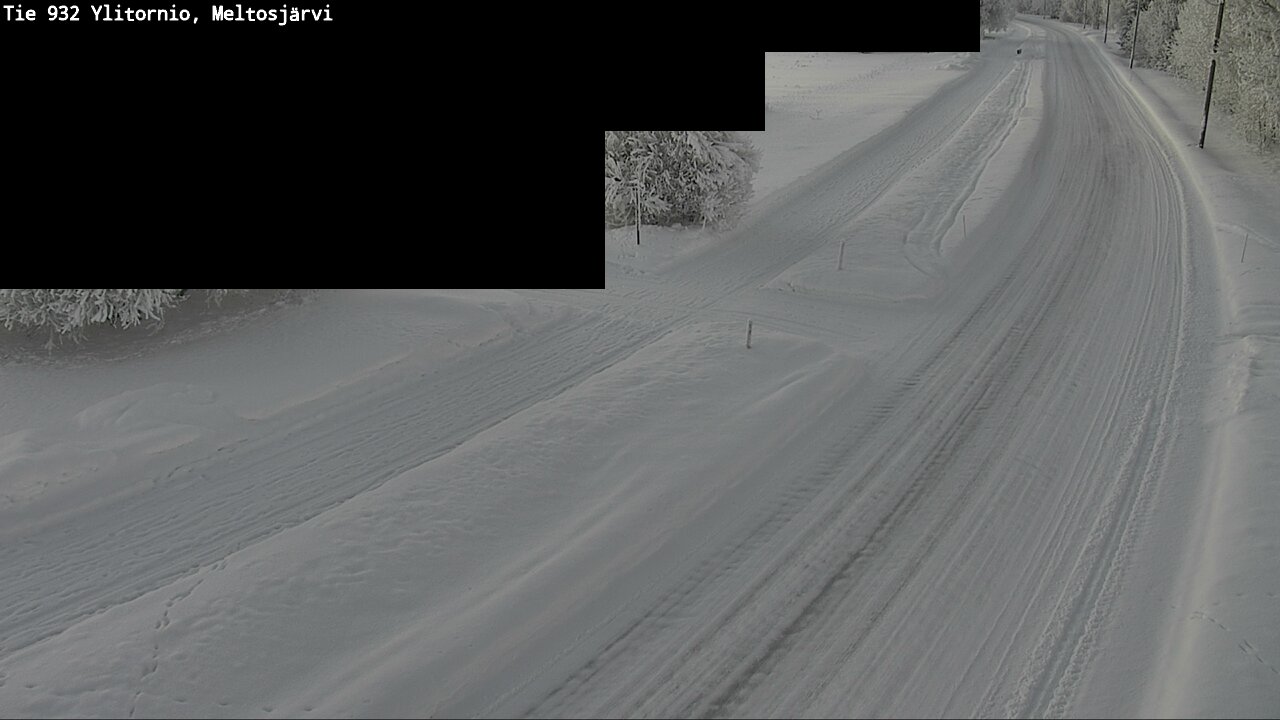 Kelikamerat Kuva Tie 932 Ylitornio, Meltosjärvi, Ylitornio, Lappi