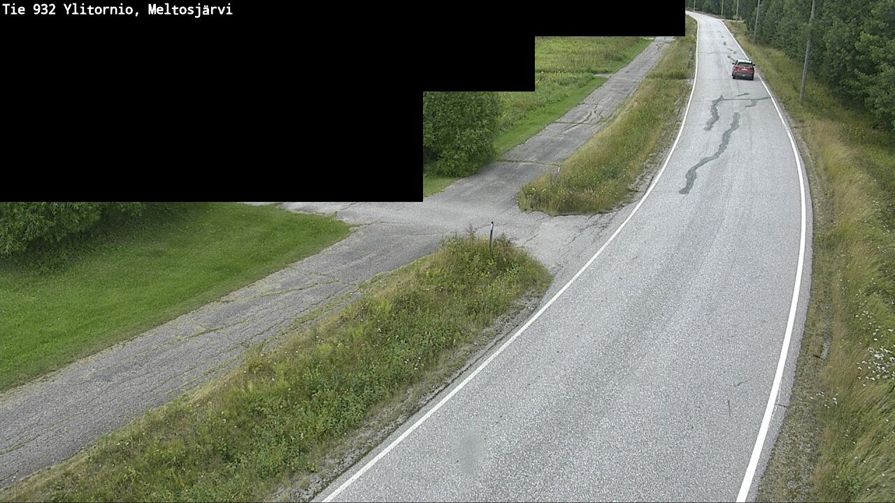 Weather Camera Image Road 932 Ylitornio, Meltosjärv, Ylitornio, Lappi
