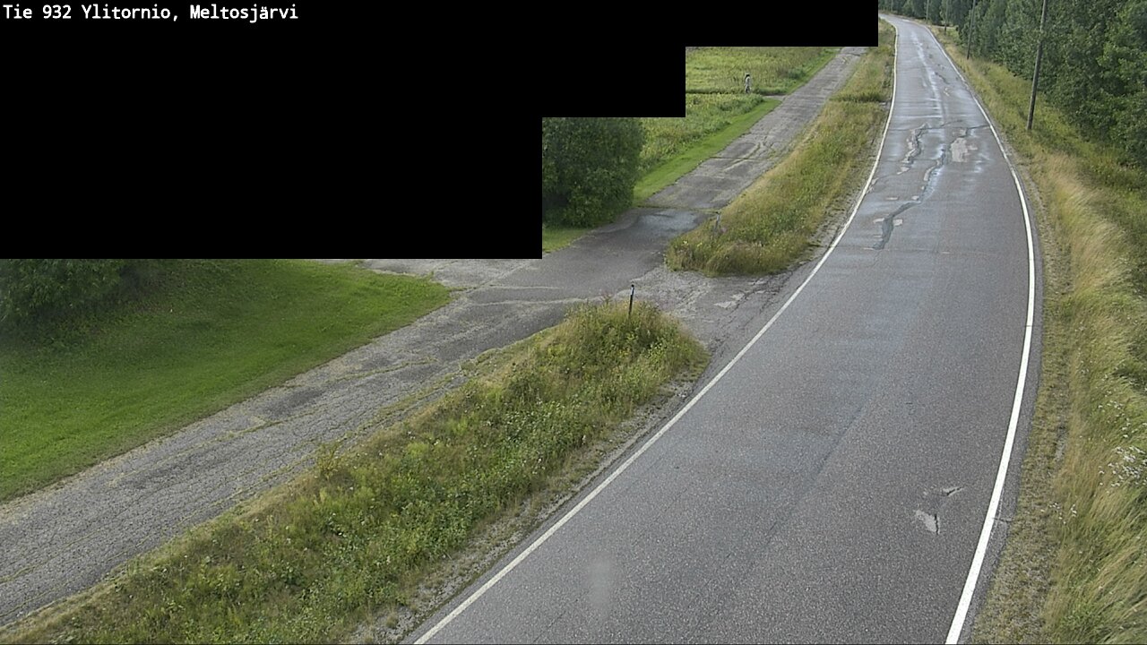 Weather Camera Image Road 932 Ylitornio, Meltosjärv, Ylitornio, Lappi