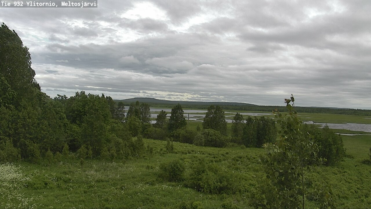 Weather Camera Image Road 932 Ylitornio, Meltosjärv, Ylitornio, Lappi