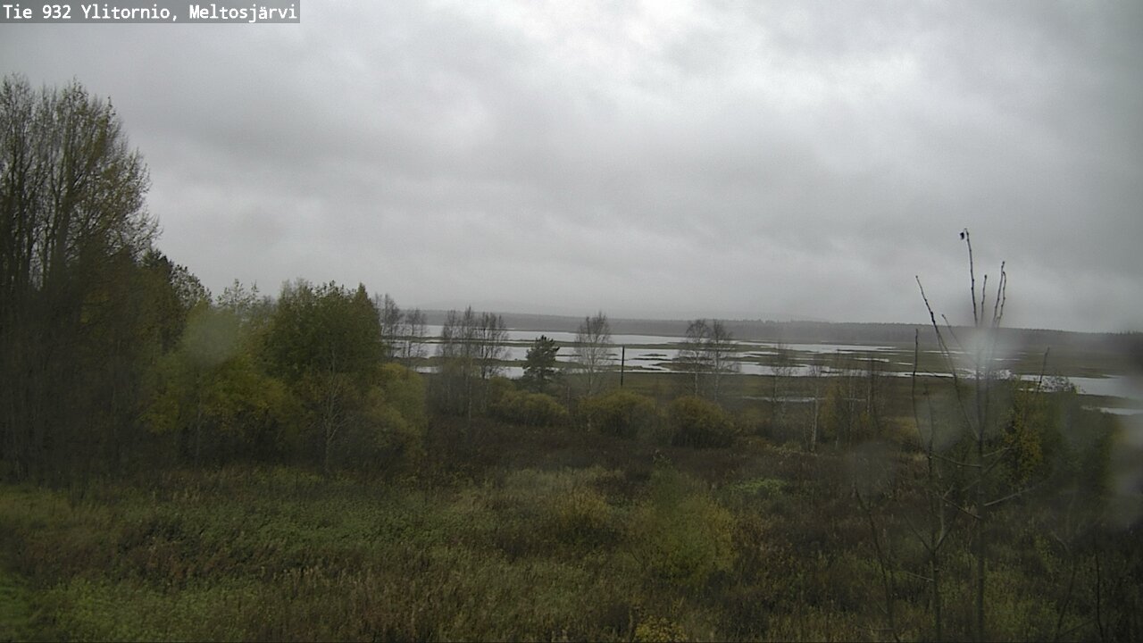 Weather Camera Image Road 932 Ylitornio, Meltosjärv, Ylitornio, Lappi