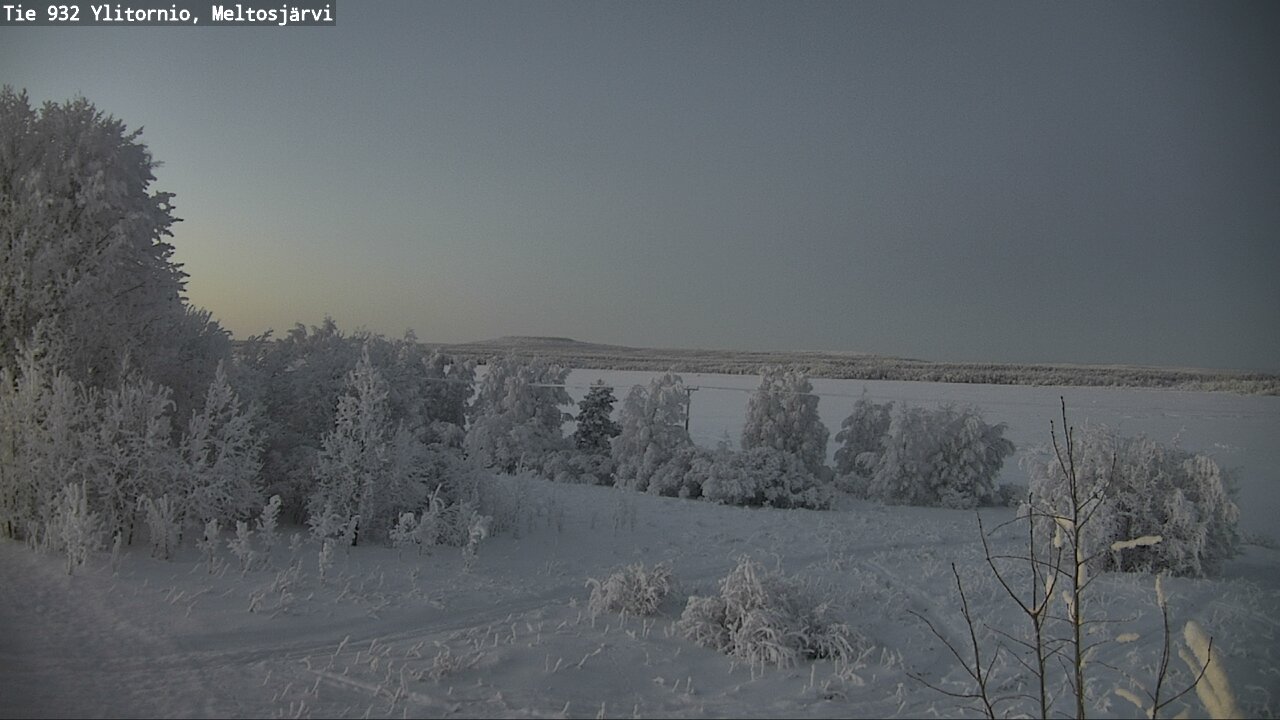 Kelikamerat Kuva Tie 932 Ylitornio, Meltosjärvi, Ylitornio, Lappi