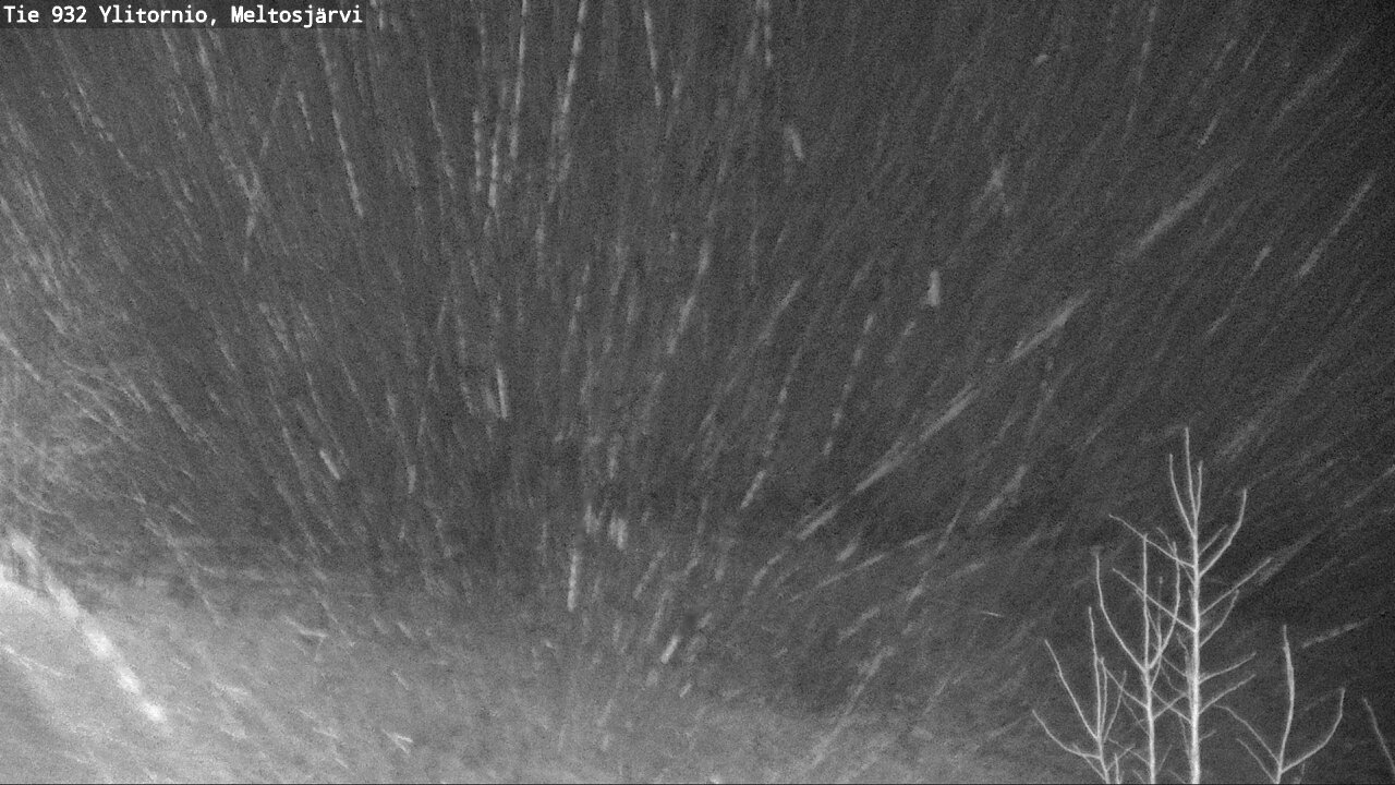 Weather Camera Image Road 932 Ylitornio, Meltosjärv, Ylitornio, Lappi