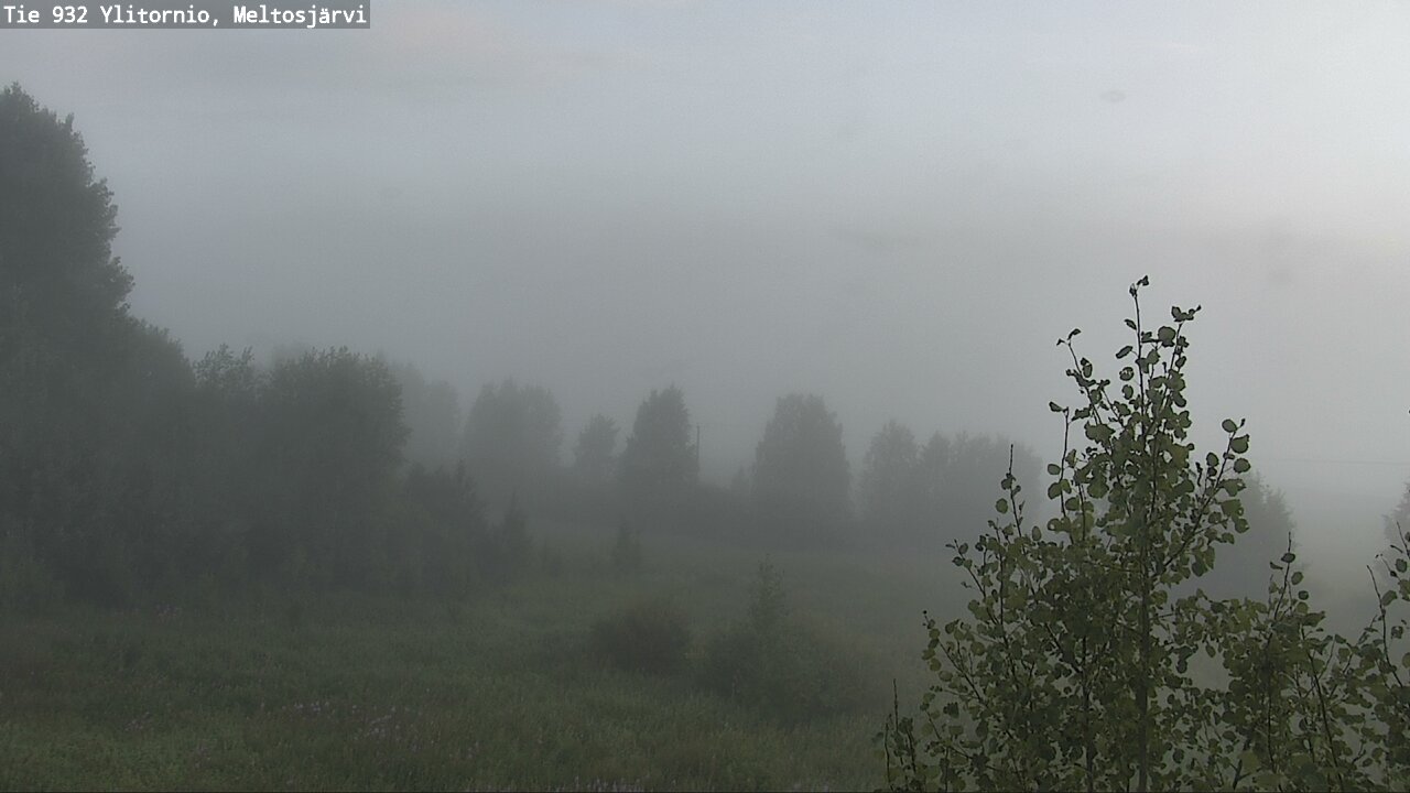 Weather Camera Image Road 932 Ylitornio, Meltosjärv, Ylitornio, Lappi