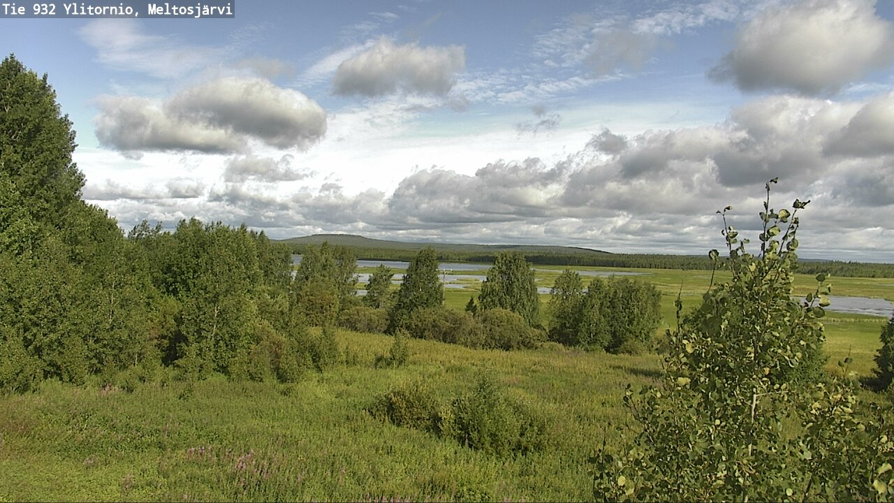 Kelikamerat Kuva Tie 932 Ylitornio, Meltosjärvi, Ylitornio, Lappi