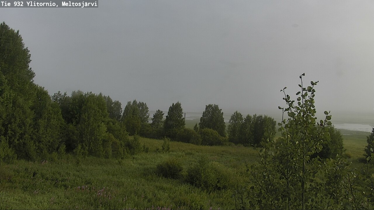 Weather Camera Image Road 932 Ylitornio, Meltosjärv, Ylitornio, Lappi