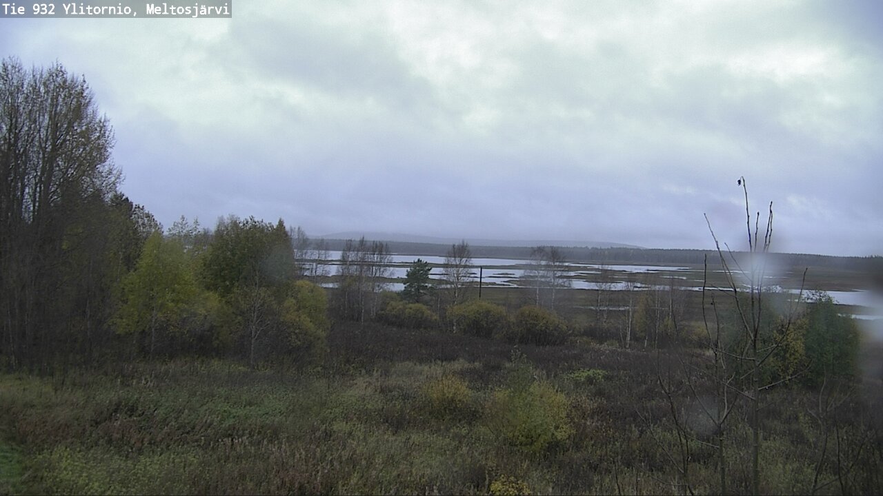 Weather Camera Image Road 932 Ylitornio, Meltosjärv, Ylitornio, Lappi