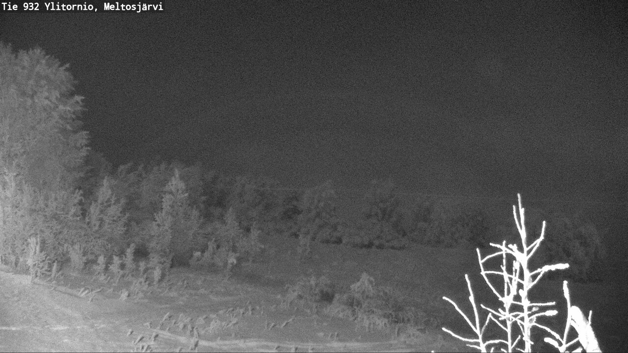 Weather Camera Image Road 932 Ylitornio, Meltosjärv, Ylitornio, Lappi