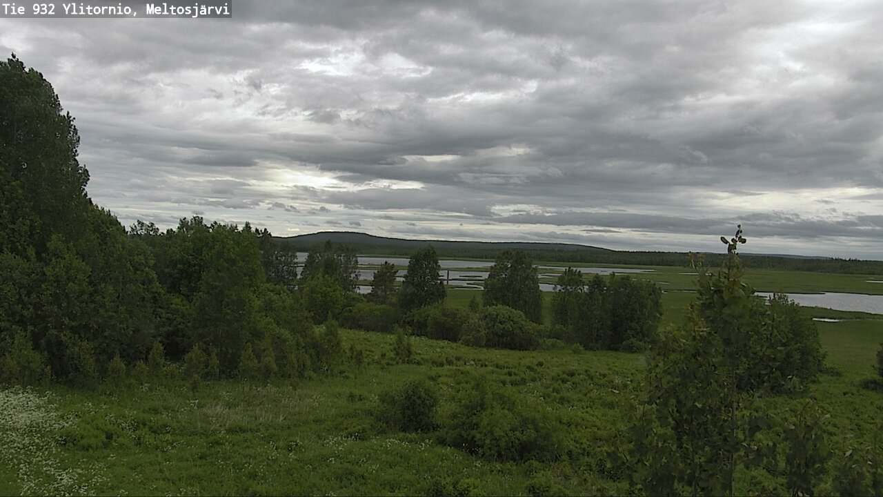 Weather Camera Image Road 932 Ylitornio, Meltosjärv, Ylitornio, Lappi