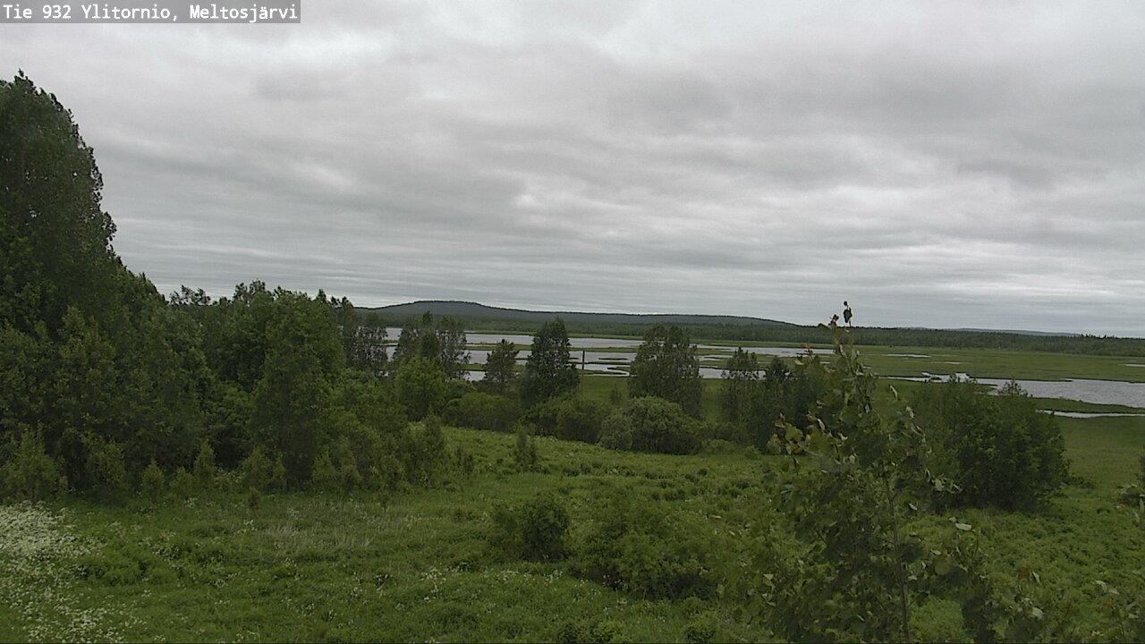 Weather Camera Image Road 932 Ylitornio, Meltosjärv, Ylitornio, Lappi