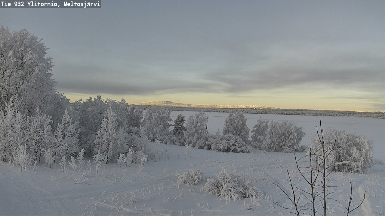 Kelikamerat Kuva Tie 932 Ylitornio, Meltosjärvi, Ylitornio, Lappi