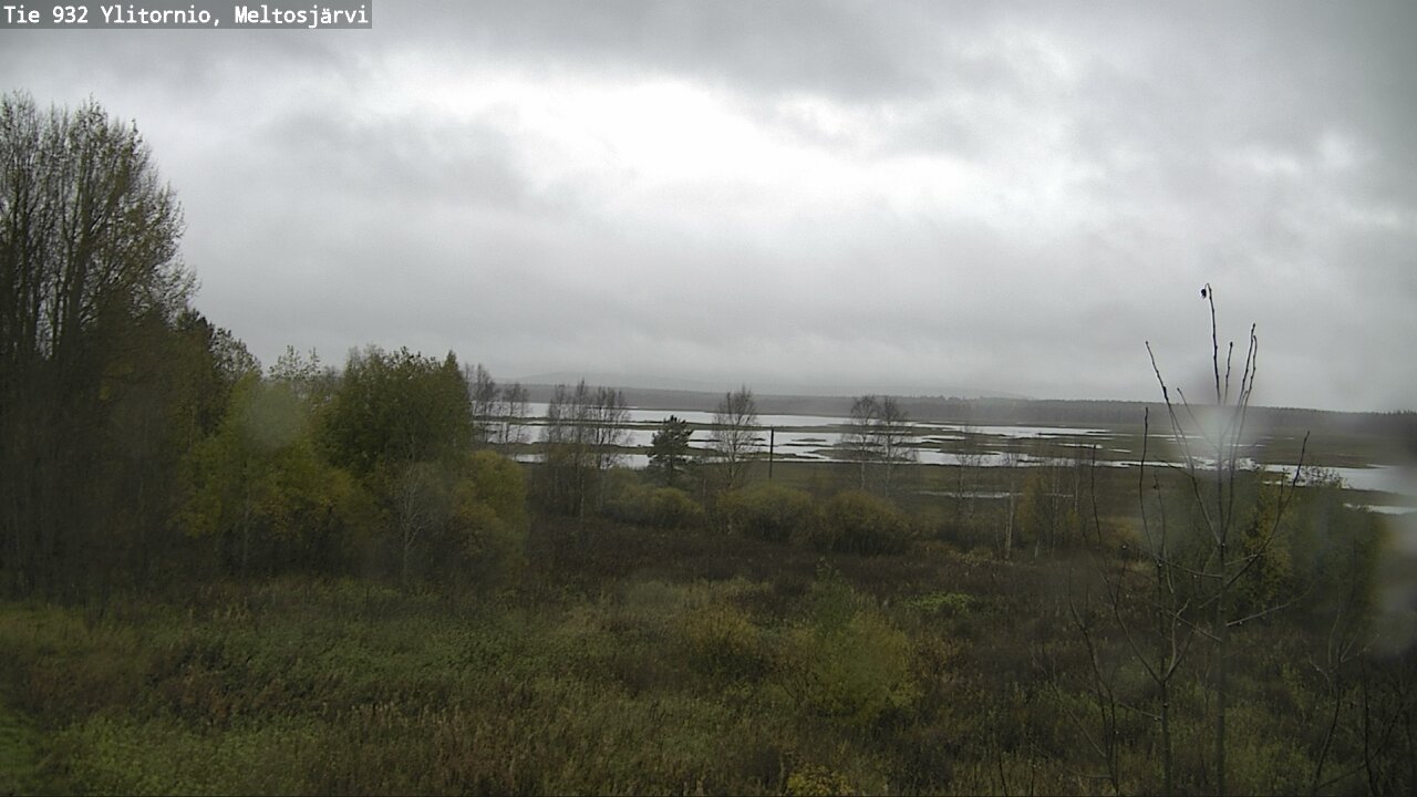Weather Camera Image Road 932 Ylitornio, Meltosjärv, Ylitornio, Lappi