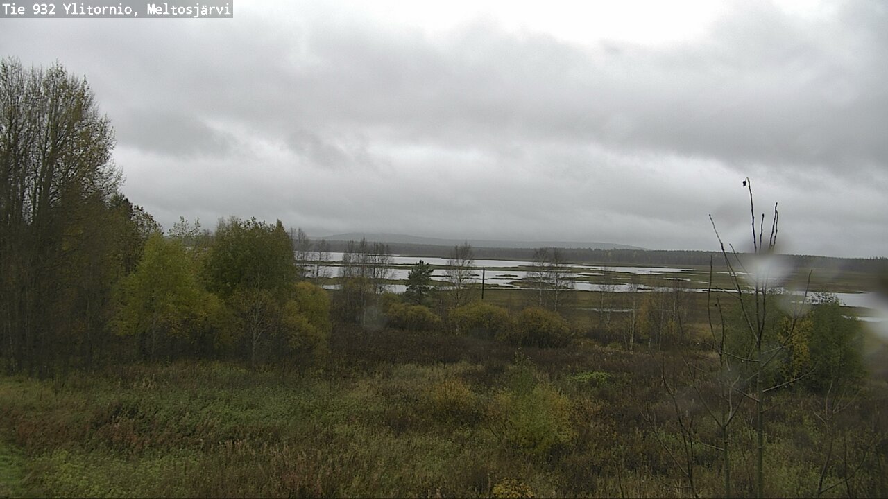 Weather Camera Image Road 932 Ylitornio, Meltosjärv, Ylitornio, Lappi