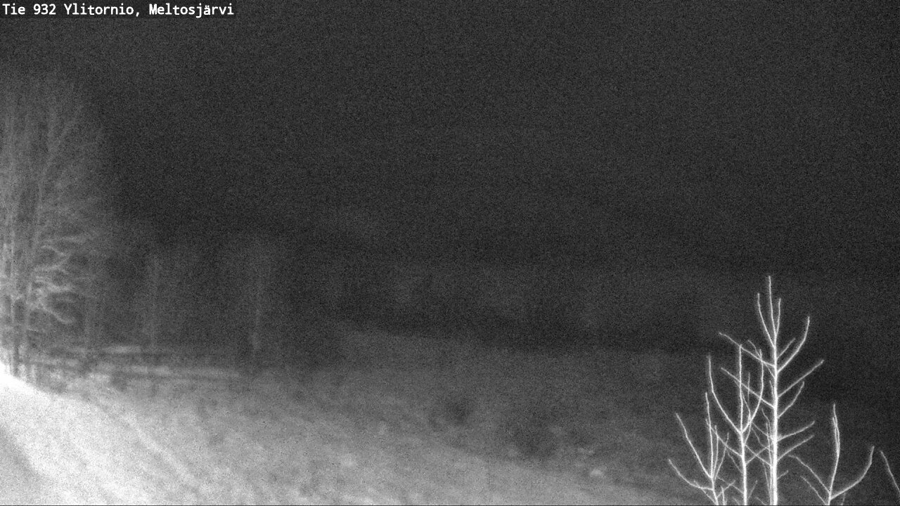 Weather Camera Image Road 932 Ylitornio, Meltosjärv, Ylitornio, Lappi