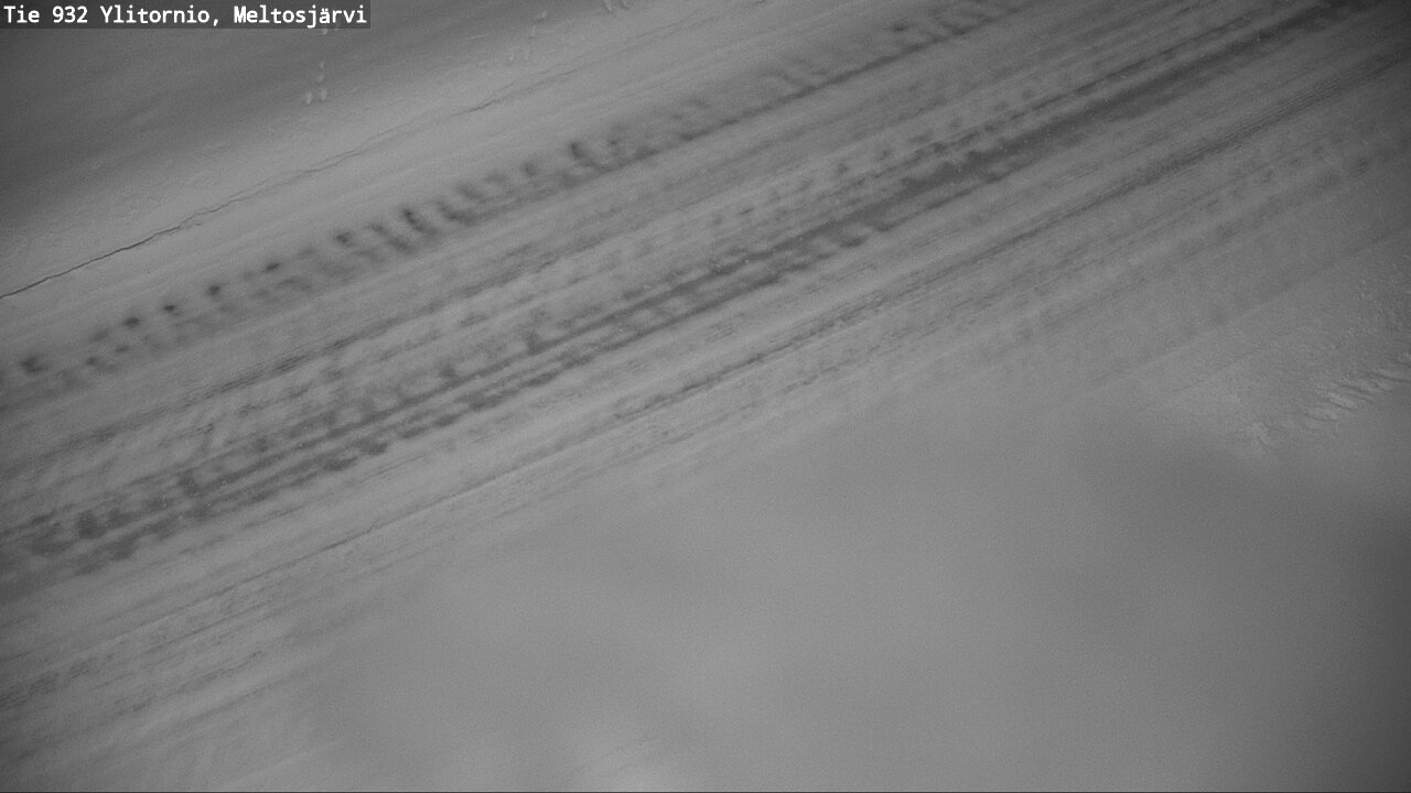 Weather Camera Image Väg 932 Övertorneå, Meltosjä, Ylitornio, Lappi