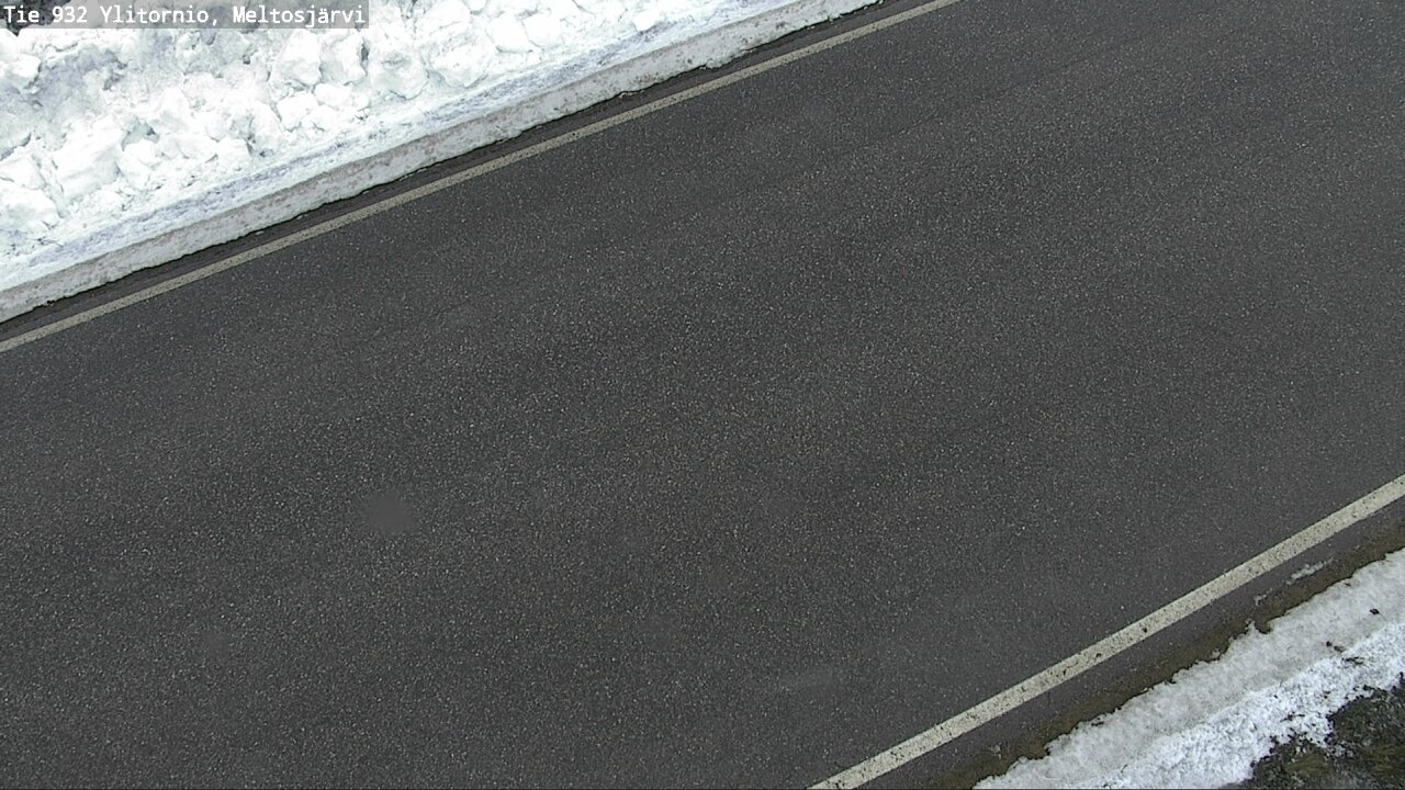 Weather Camera Image Road 932 Ylitornio, Meltosjärv, Ylitornio, Lappi