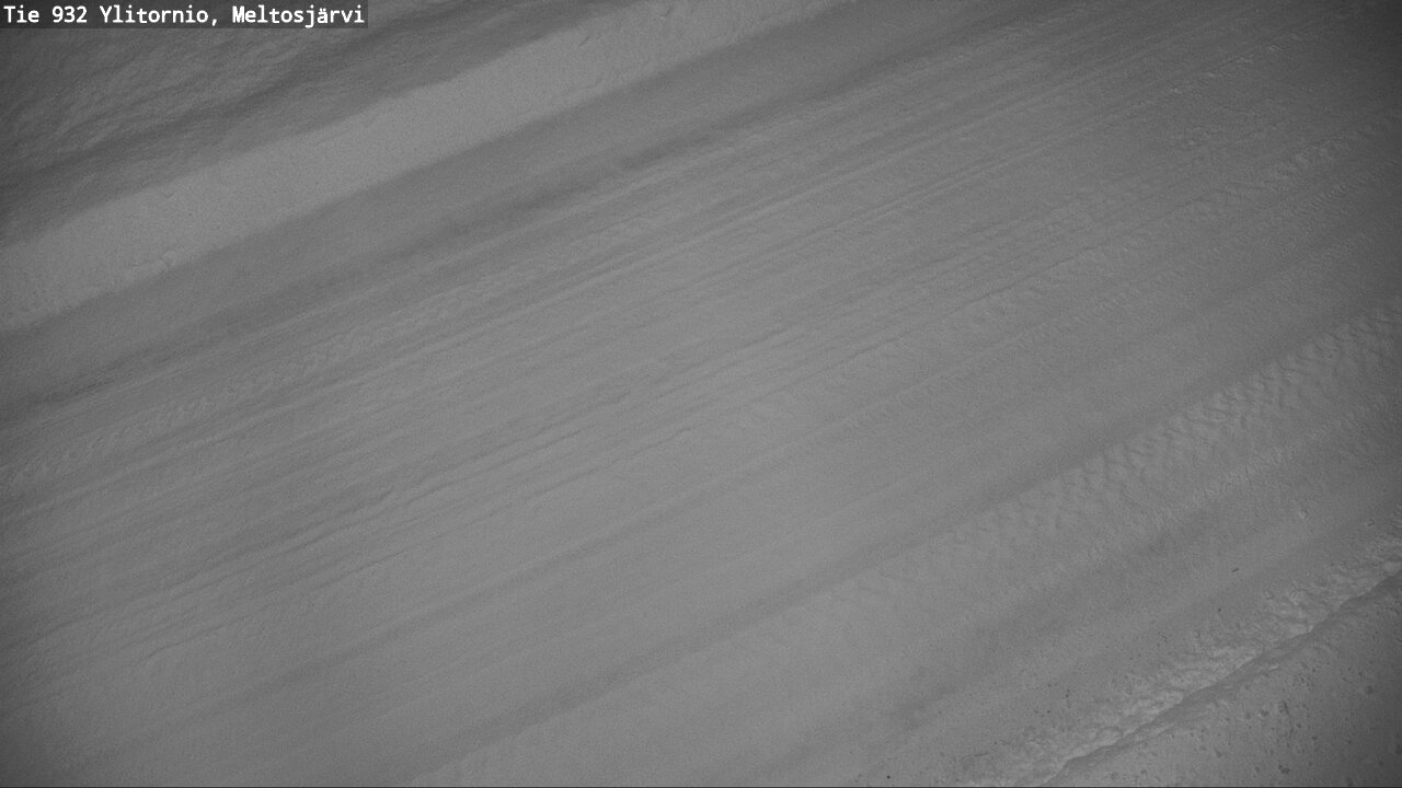Weather Camera Image Road 932 Ylitornio, Meltosjärv, Ylitornio, Lappi
