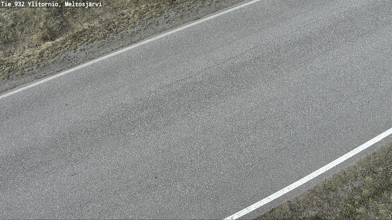 Weather Camera Image Väg 932 Övertorneå, Meltosjä, Ylitornio, Lappi