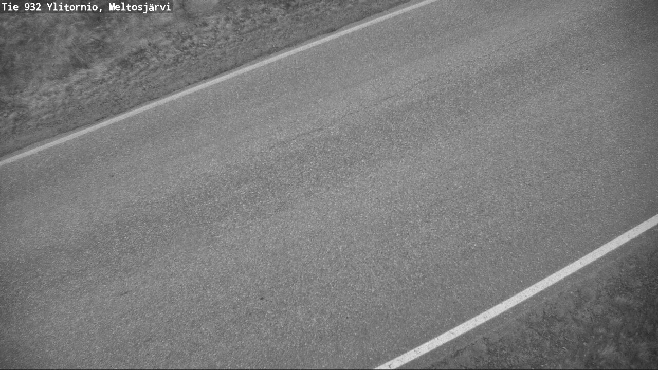 Weather Camera Image Väg 932 Övertorneå, Meltosjä, Ylitornio, Lappi