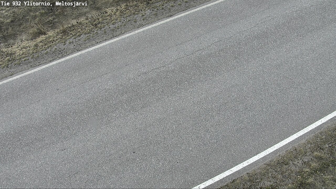 Weather Camera Image Väg 932 Övertorneå, Meltosjä, Ylitornio, Lappi