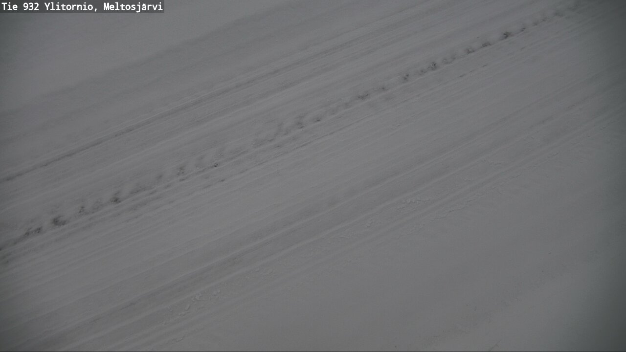 Weather Camera Image Road 932 Ylitornio, Meltosjärv, Ylitornio, Lappi