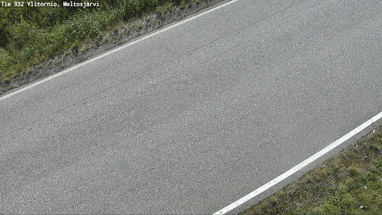 Weather Camera Image Väg 932 Övertorneå, Meltosjä, Ylitornio, Lappi