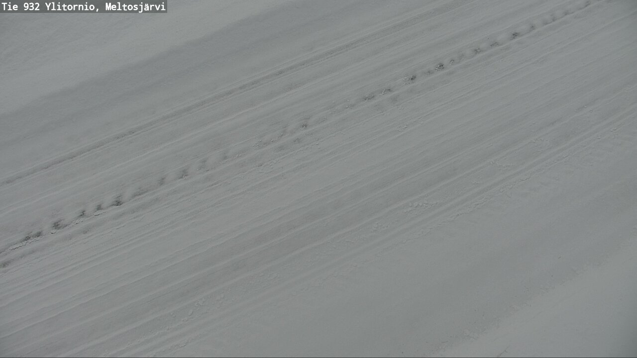 Weather Camera Image Road 932 Ylitornio, Meltosjärv, Ylitornio, Lappi
