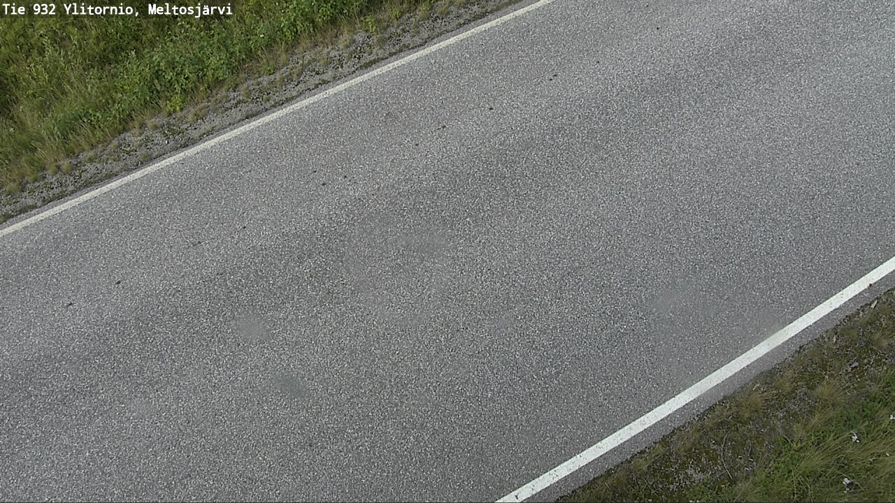 Weather Camera Image Väg 932 Övertorneå, Meltosjä, Ylitornio, Lappi