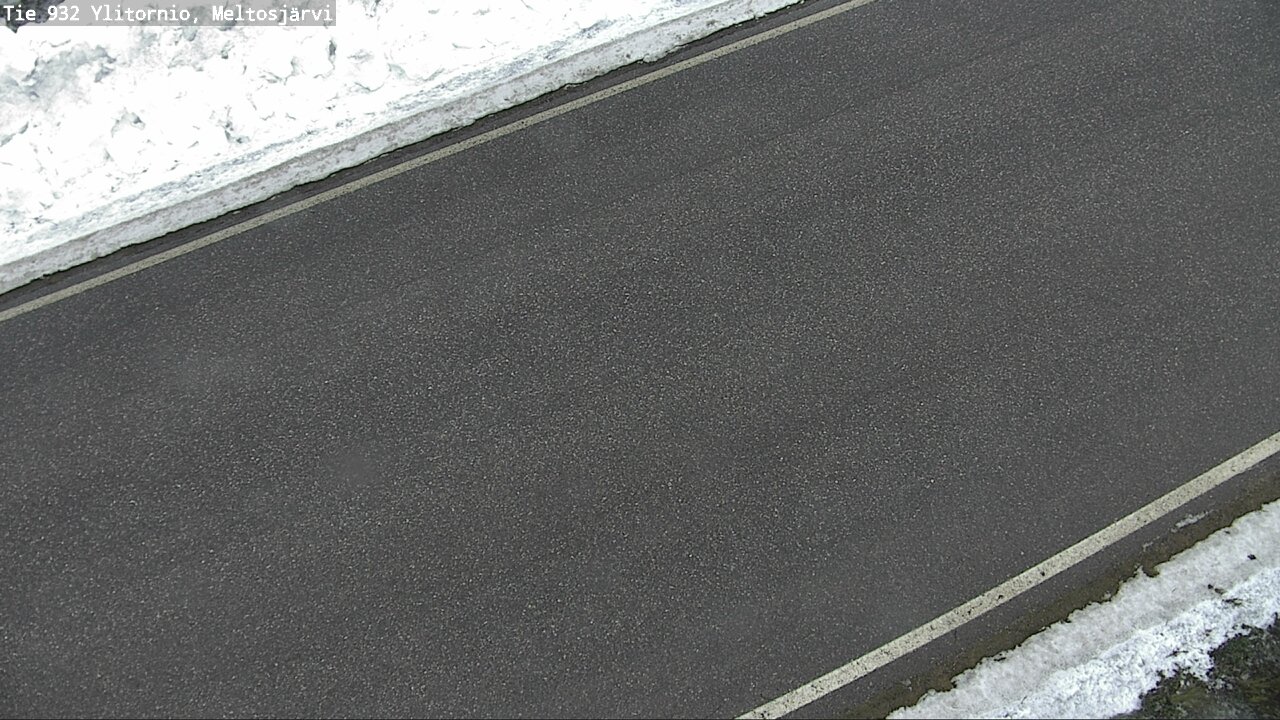 Weather Camera Image Road 932 Ylitornio, Meltosjärv, Ylitornio, Lappi
