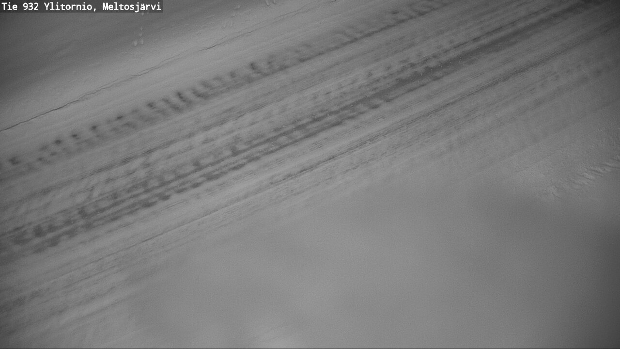 Weather Camera Image Road 932 Ylitornio, Meltosjärv, Ylitornio, Lappi