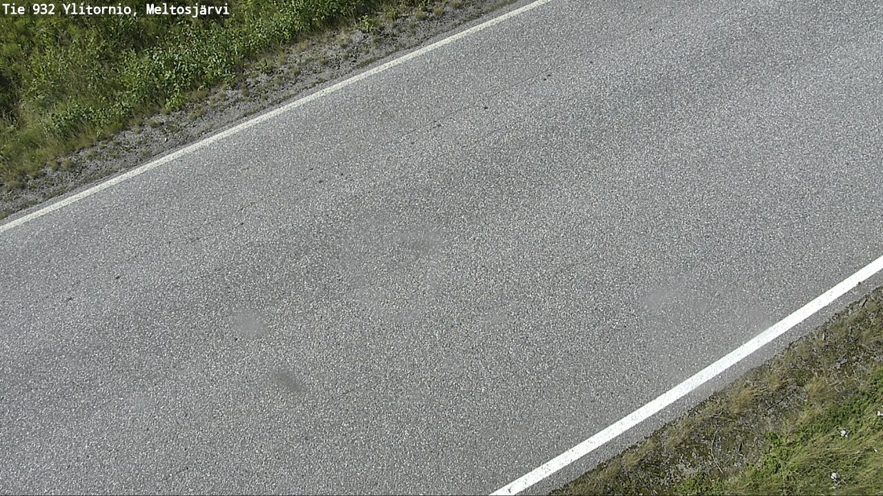 Weather Camera Image Väg 932 Övertorneå, Meltosjä, Ylitornio, Lappi