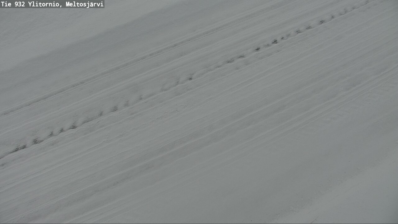 Weather Camera Image Road 932 Ylitornio, Meltosjärv, Ylitornio, Lappi